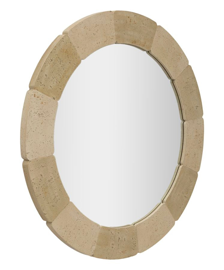 Specchio da parete Rotondo stile Naturale - foto 2