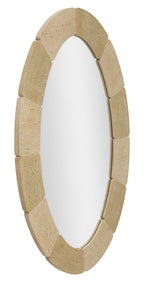 Specchio da parete Ovale stile Naturale - foto 2