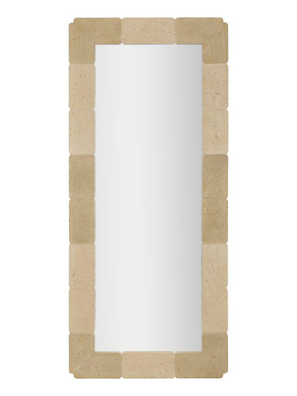 Specchio da parete in resina naturale, 70x3x160 cm – Rettangolare stile