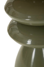Tavolinetto in metallo con Piano in legno, Ø45,5x49 cm – dettaglio 4