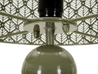 Lampada da tavolo in metallo con Paralume Intagliato - foto 2