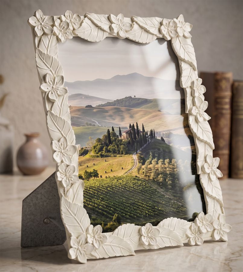 Cornice Leaf Cream, 26x2x30,7 cm