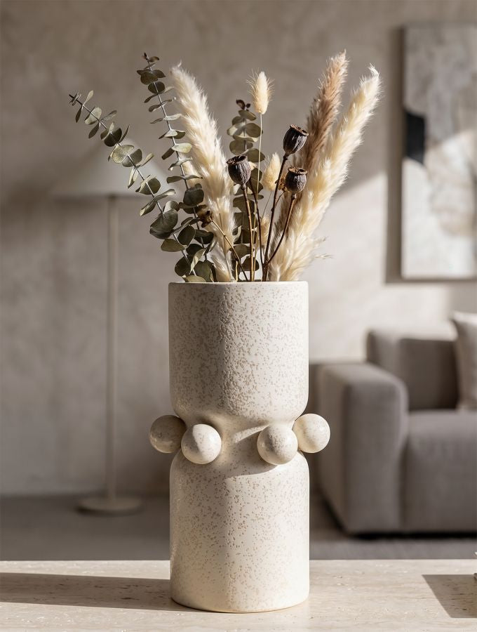 Vaso ceramica Bubbles, Ø16x28 cm