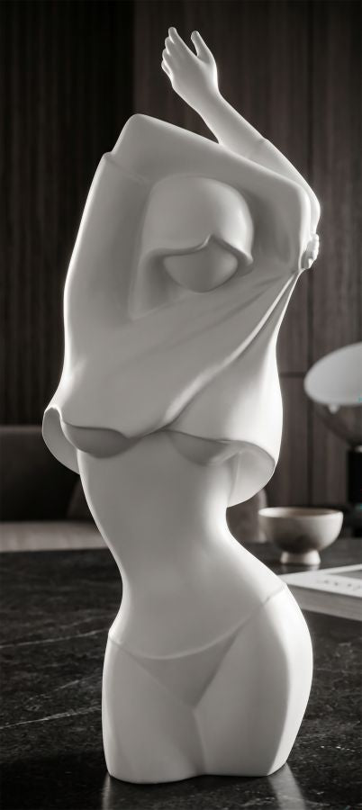 Scultura Figura Femminile Minimal - foto 6