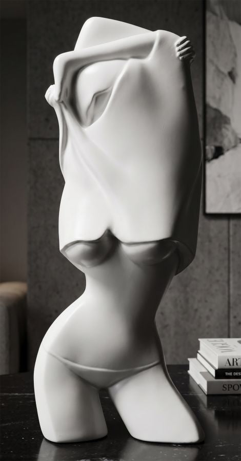 Scultura Figura Femminile Minimal - foto 6