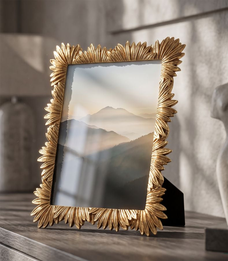 Cornice Elegante con Foglie - foto 5