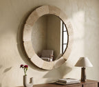 Specchio da parete Rotondo stile Naturale - foto 7