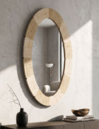 Specchio da parete Ovale stile Naturale - foto 7