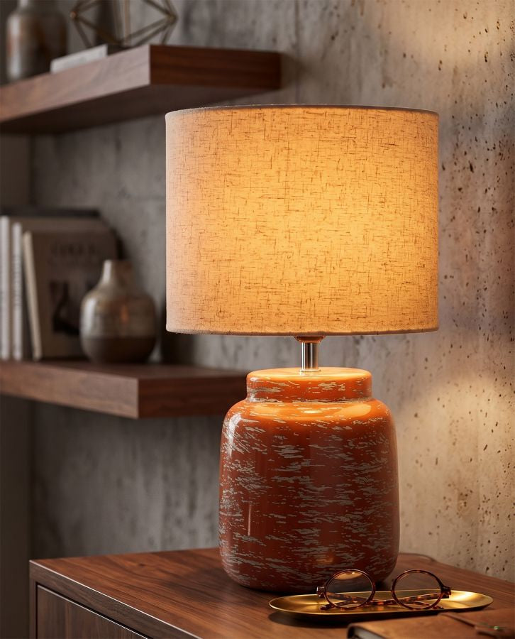 Lampada da tavolo Arancione stile Contemporaneo - foto 5