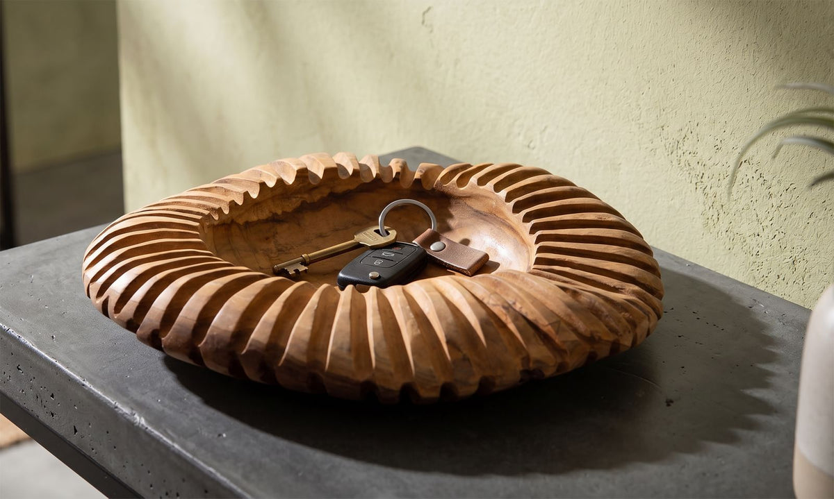 Svuotatasche Geris in Teak Riciclato - foto 8