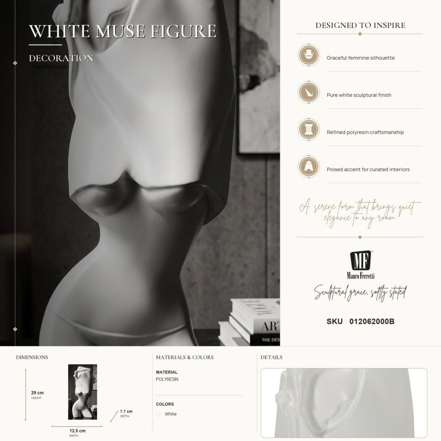 Scultura Figura Femminile Minimal - foto 7
