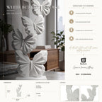 Scultura Decorativa Farfalle Minimal - foto 6