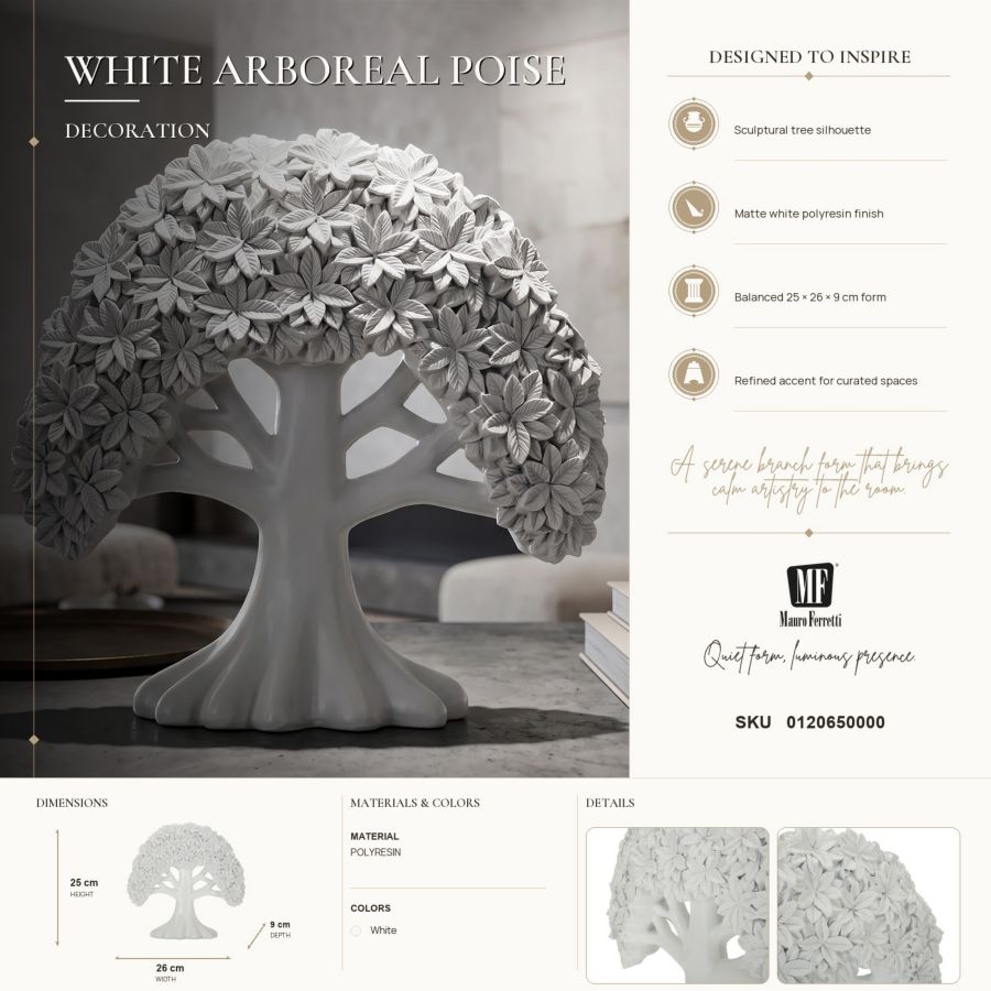 Scultura Decorativa Albero Minimal - foto 6