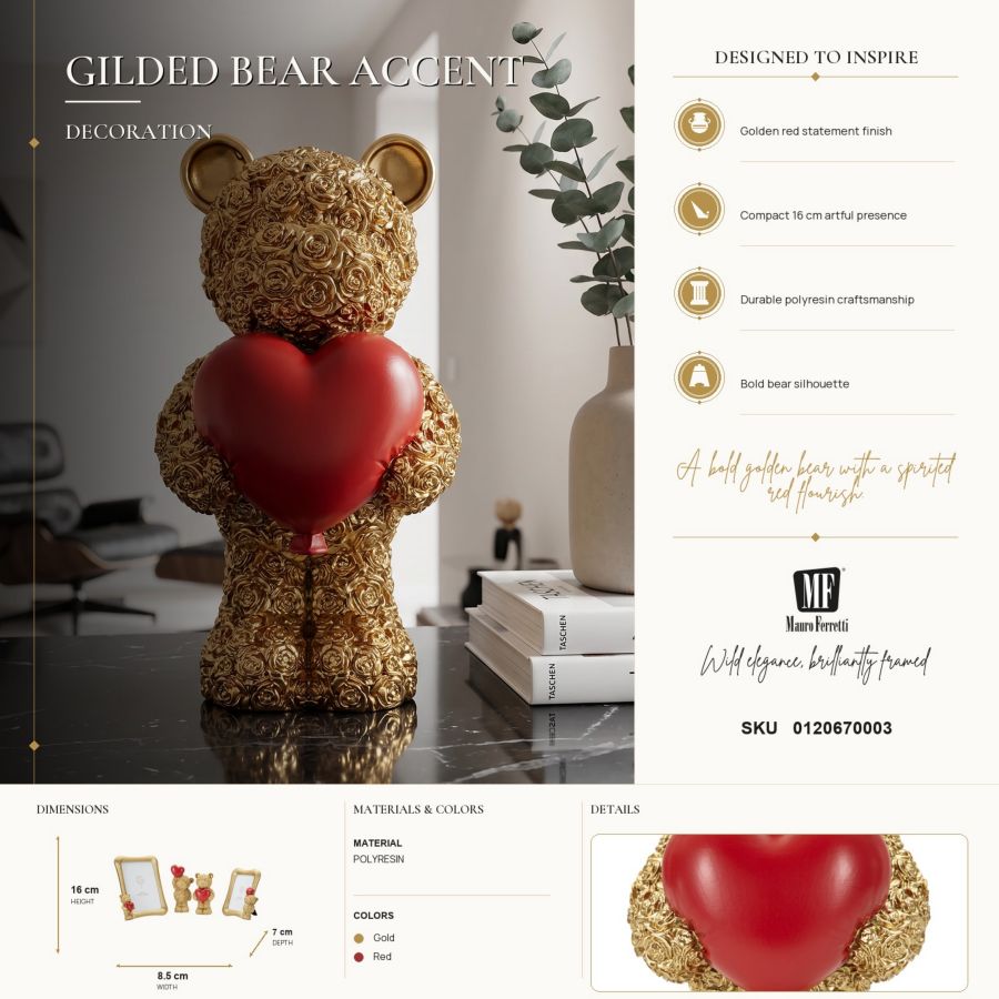 Orsetto Decorativo con Cuore 8 - foto 8