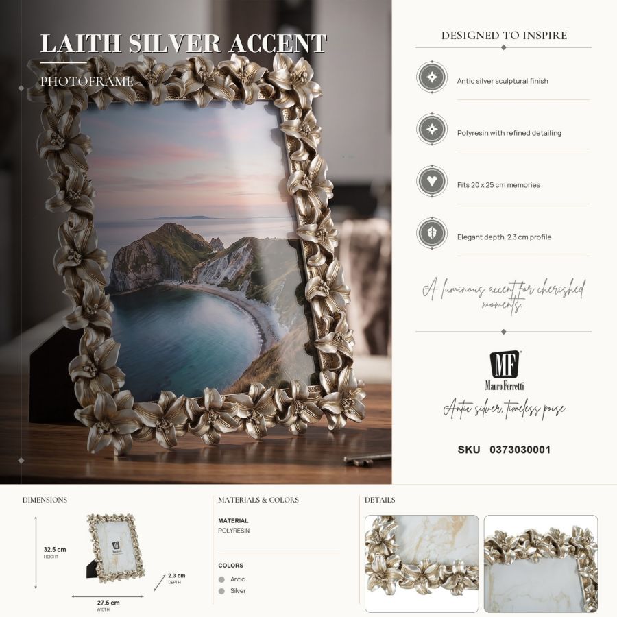 Cornice stile Glamour con Fiori - foto 6
