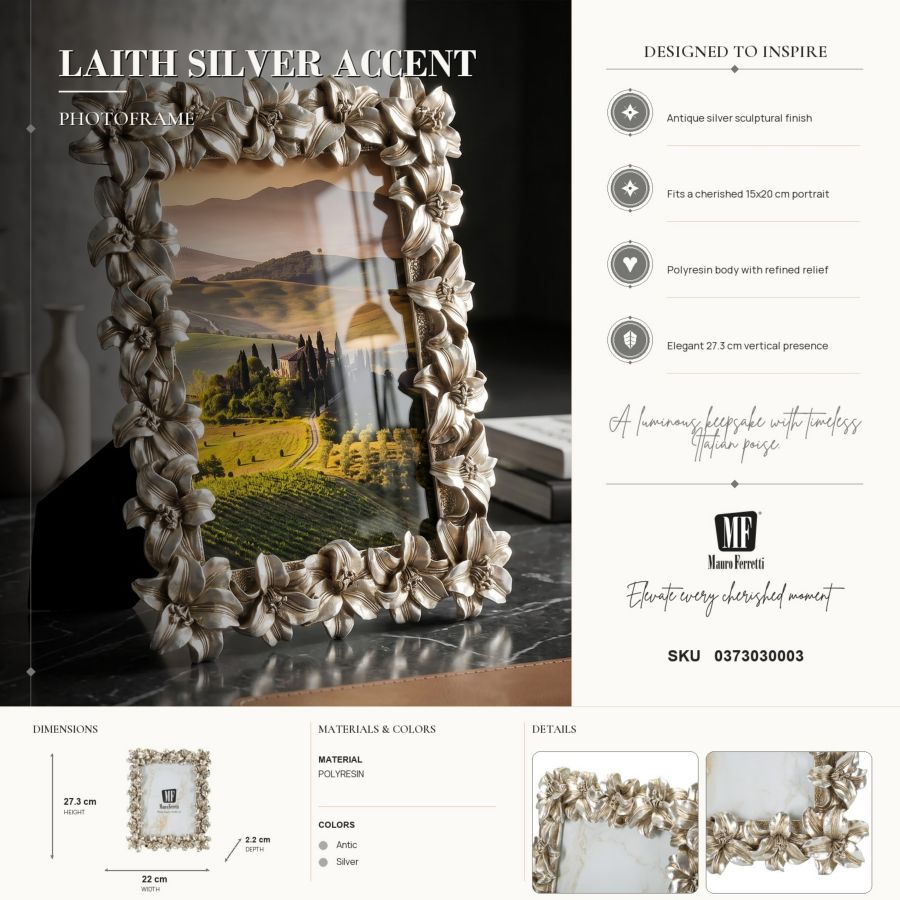 Cornice stile Glamour con Fiori - foto 6
