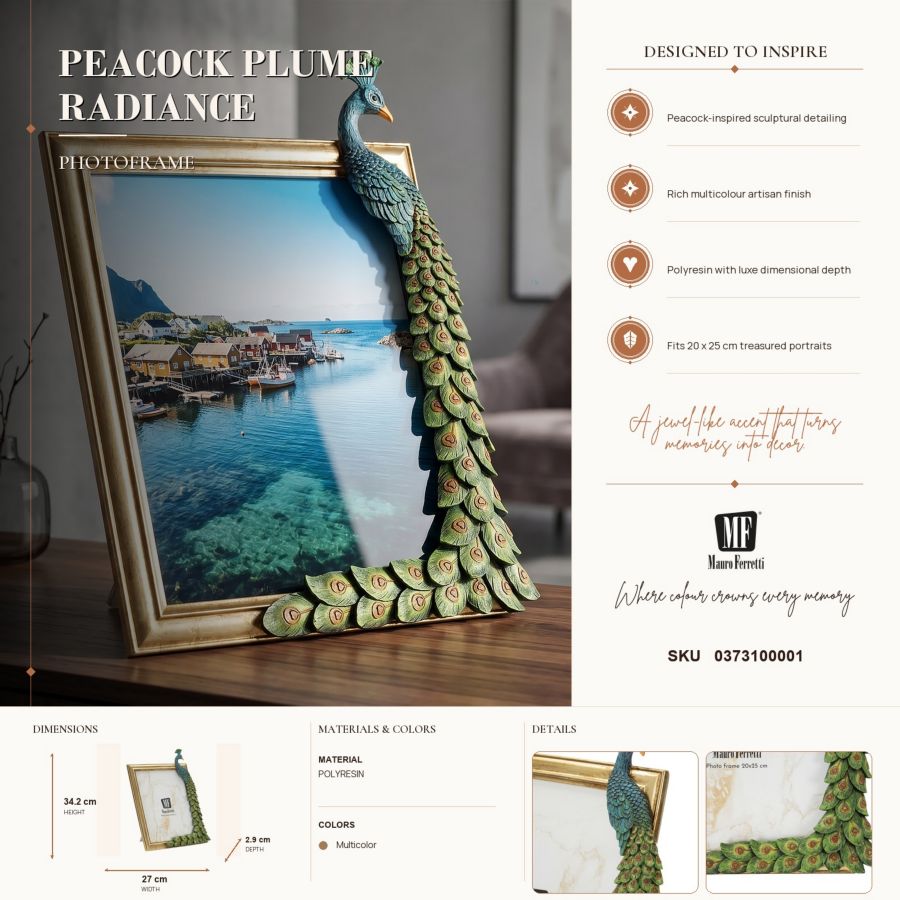 Cornice con Pavone in stile Eclettico - foto 6