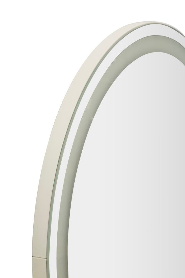 Specchio da muro Ovale con Illuminazione Led a 3 Tonalità di Luce - foto 3