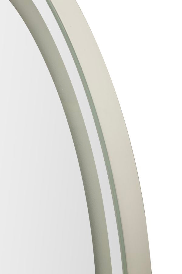 Specchio da muro Ovale con Illuminazione Led a 3 Tonalità di Luce - foto 4