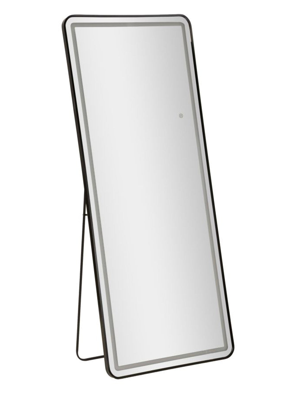 Specchio da parete in plastica argento, 70x170 cm – muro Rettangolare con