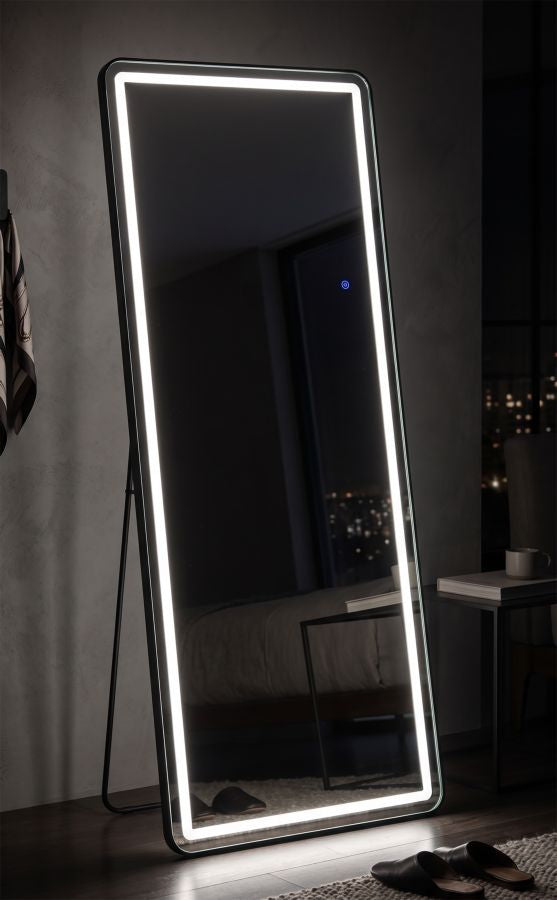 Specchio da Terra/muro Rettangolare con Illuminazione Led - foto 10