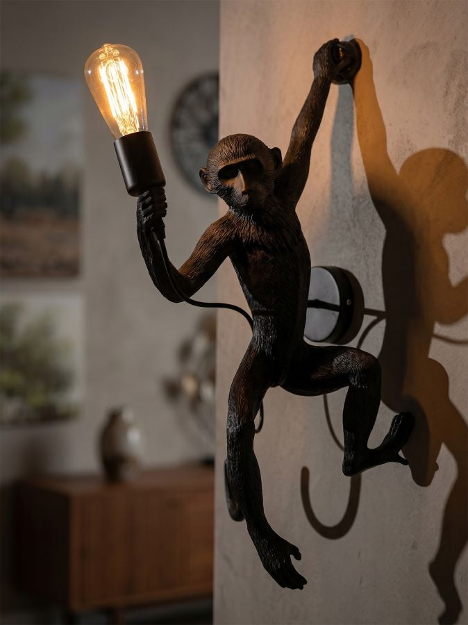 Lampada da muro Monkey Nera - foto 9