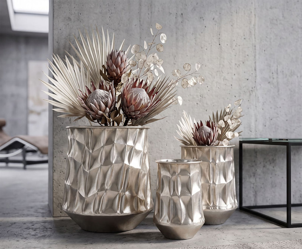 Portavasi Silver set 3 Pz - foto 6