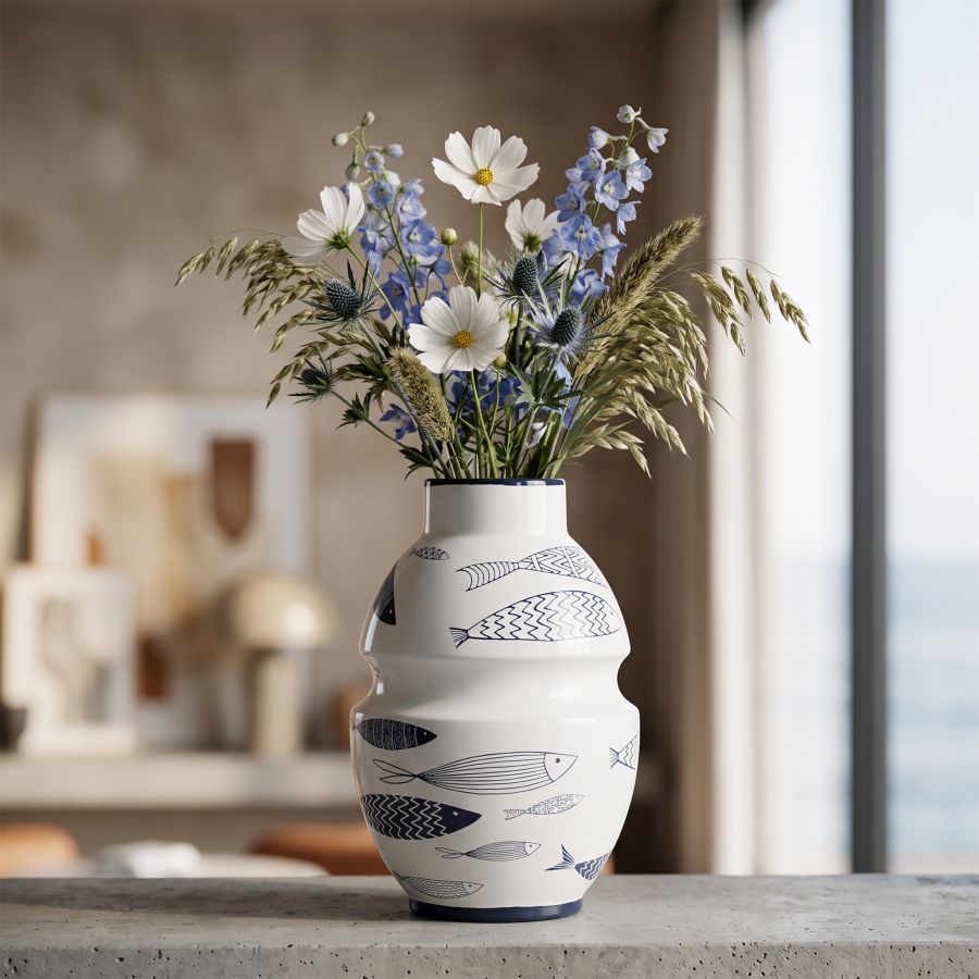 Vaso Ceramica Fish - foto 5