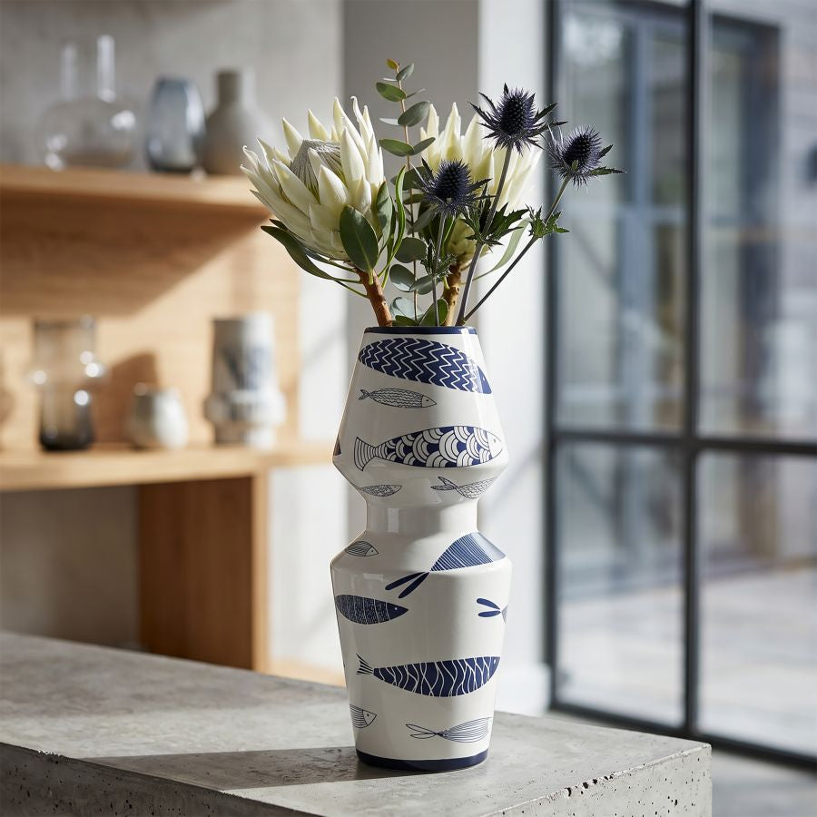 Vaso Ceramica Fish Double - foto 6