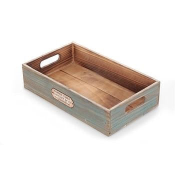 Contenitore in legno verde (kit da 3)