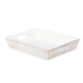 Cassetta in legno bianca (kit da 10)