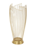 Portaombrelli in metallo oro, Ø28x69 cm – Fashion