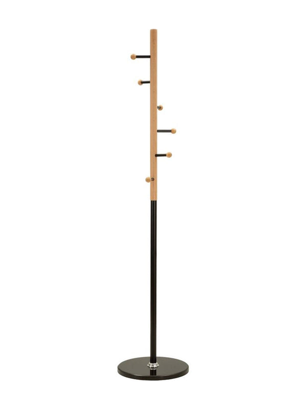 Appendiabiti in metallo nero, Ø37x172 cm – Step