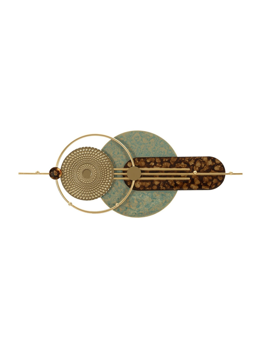 Appendiabiti in metallo multicolore, 70x5,5x27,5 cm – Galaxy