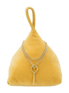 Fermaporta in tessuto arancione, 14x14x20 cm – Triangle