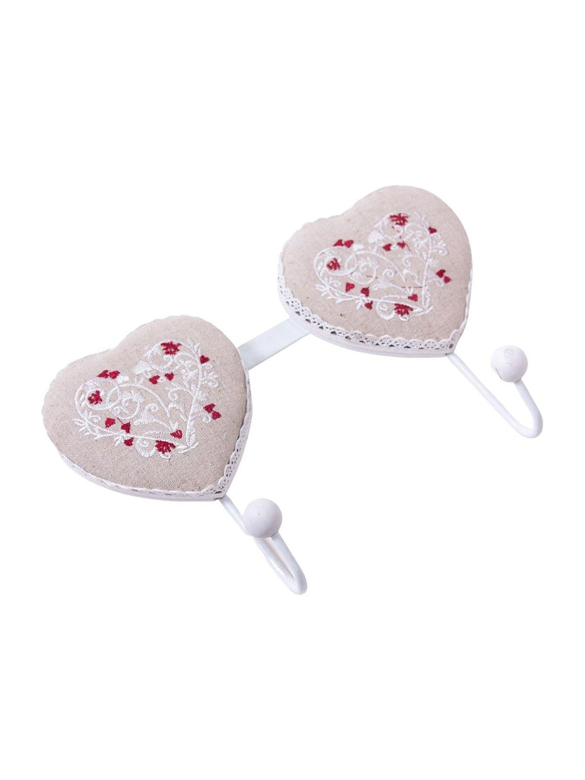 Appendino a cuore, 31H19 cm (kit da 3)