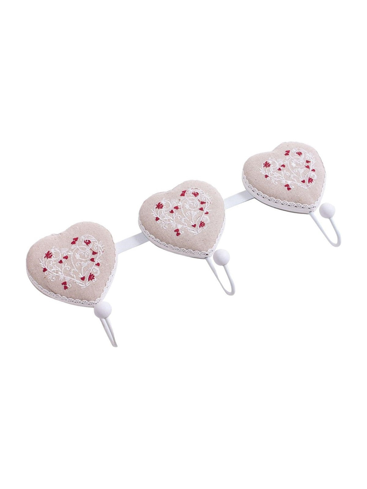 Appendino a cuore, 41H19 cm (kit da 3)