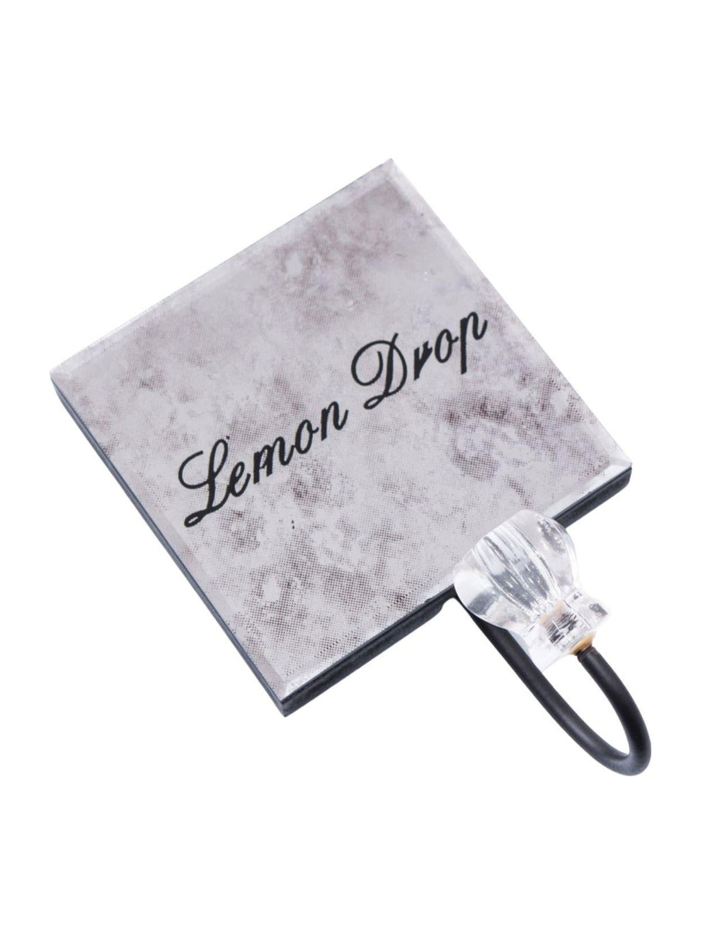 Appendino in metallo Drop Lemon, 10H16 cm (kit da 10)