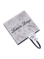 Appendino in metallo Drop Lemon, 10H16 cm (kit da 10)
