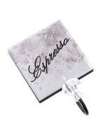 Appendino in metallo Espresso, 10H16 cm (kit da 10)