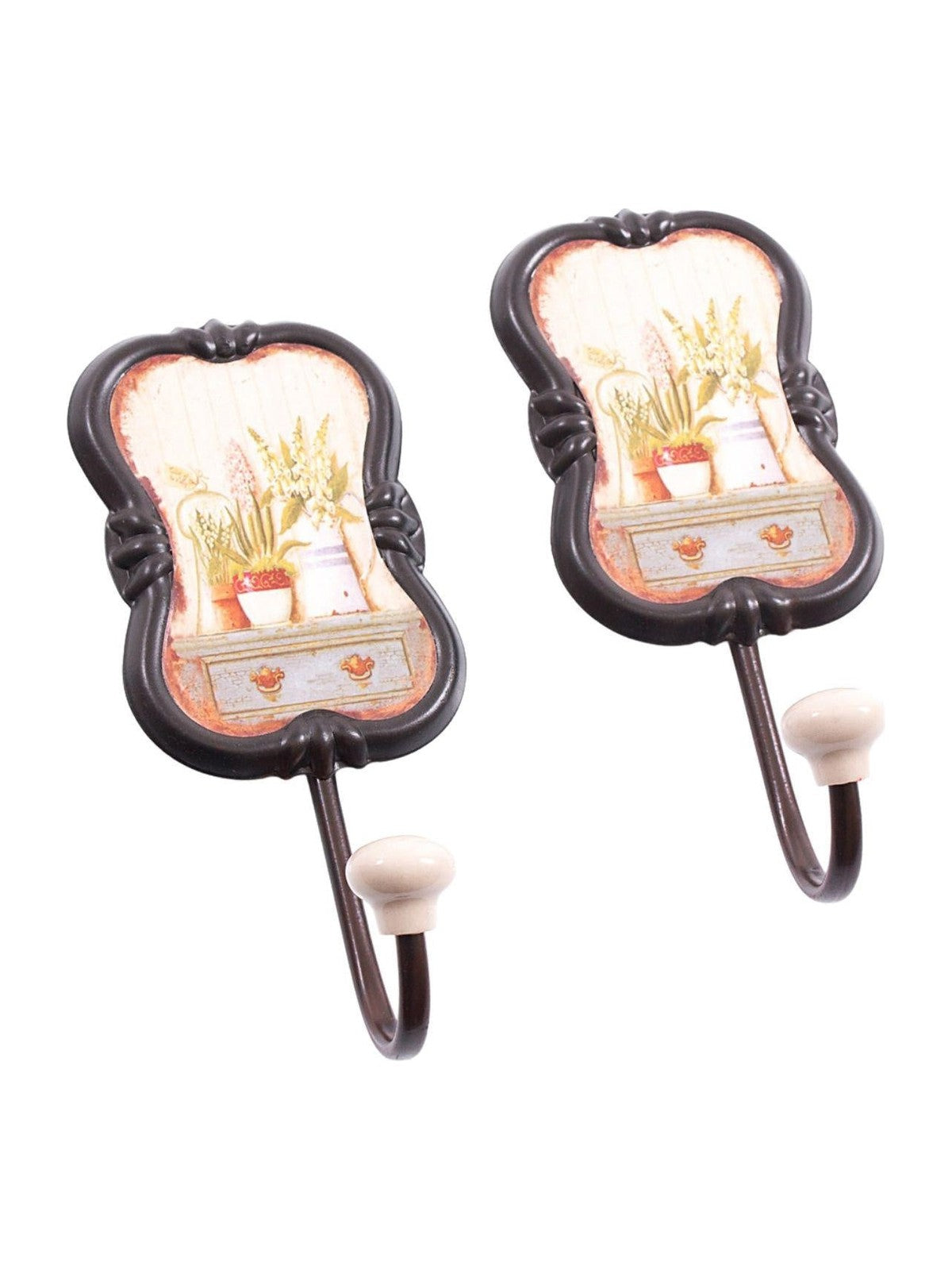 Appendino in metallo in set di 2, 8H12 cm (kit da 5)