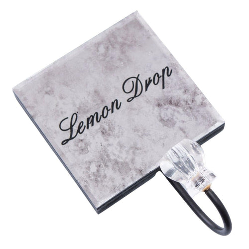 Appendino in metallo Drop Lemon, 10H16 cm