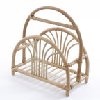 Portariviste in rattan, 42x26x42 cm