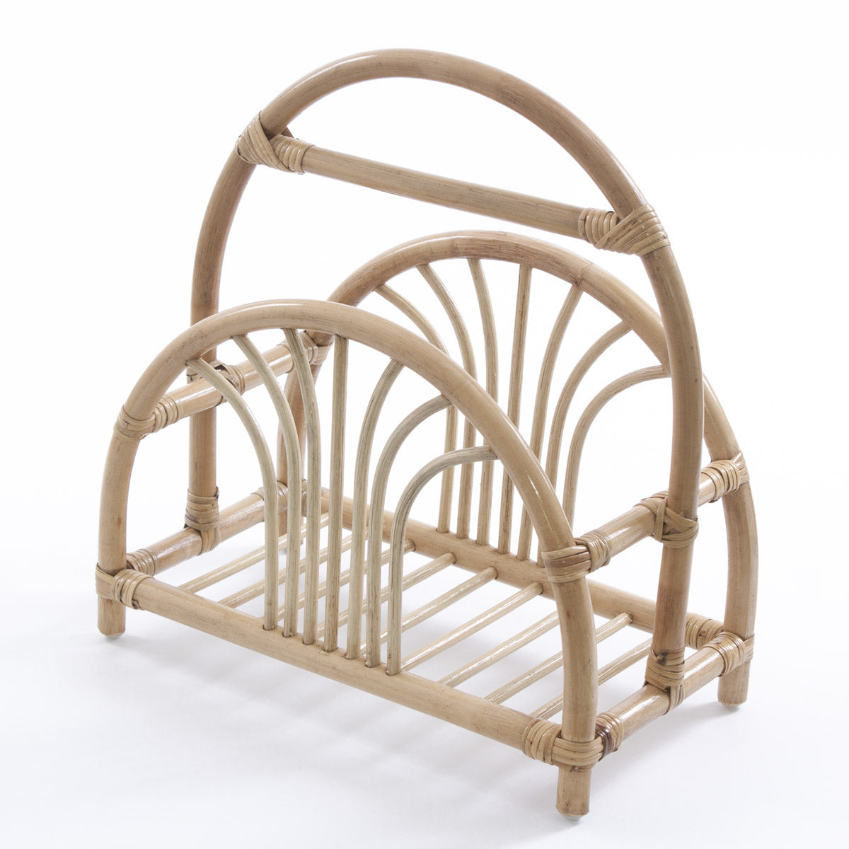 Portariviste in rattan, 42x26x42 cm