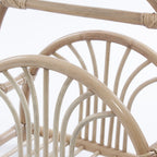Portariviste in rattan, 42x26x42 cm