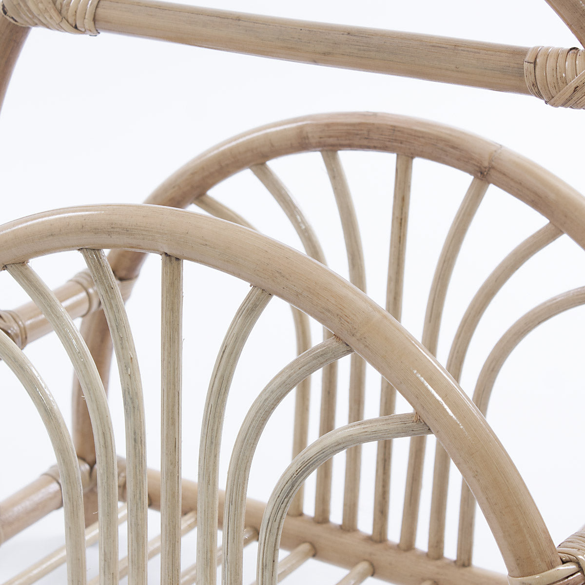 Portariviste in rattan, 42x26x42 cm