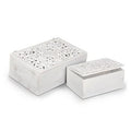 Bauletto in legno bianco