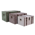 Baule in mdf e velluto 63X40H35 |