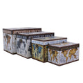 Baule in mdf e PU - Adventure - 60X40H42 |