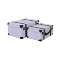 Baule in legno sbiancato 45X30H21 |